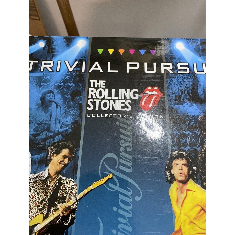 Trivial Pursuit The Rolling Stones Collector's Edition 2010 EUC